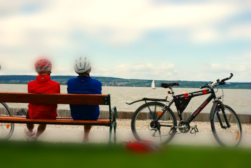 Fotospot Rust – Störche über den Dächern