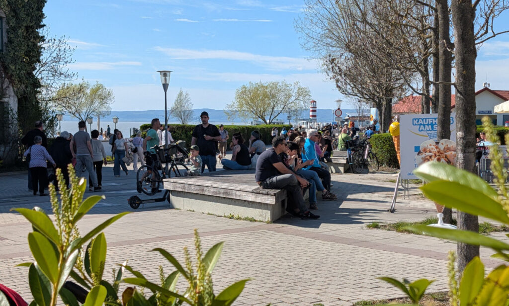Promenade in Podersdorf